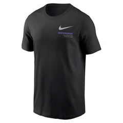 Colorado Rockies Over the Shoulder T-Shirt Black