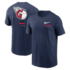 Cleveland Guardians Over the Shoulder T-Shirt Navy