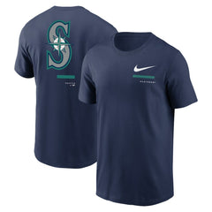 Seattle Mariners Over the Shoulder T-Shirt Navy