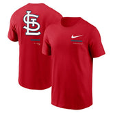 St. Louis Cardinals Over the Shoulder T-Shirt Red