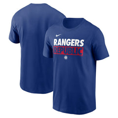 Texas Rangers Rally Rule T-Shirt Royal