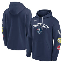 Chicago White Sox Rewind Lefty Pullover Hoodie Navy