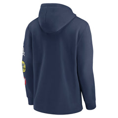 Chicago White Sox Rewind Lefty Pullover Hoodie Navy