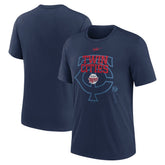 Minnesota Twins Rewind Retro Tri-Blend T-Shirt Navy
