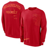 Philadelphia Phillies Statement Ball Game Fleece Pullover Sweatshirt Red
