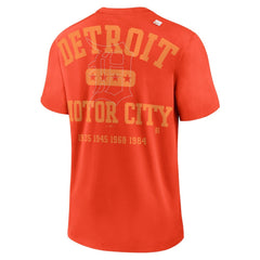 Detroit Tigers Statement Game Over T-Shirt Orange
