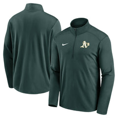 Athletics Agility Pacer Performance Half-Zip Top Green