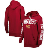 Washington Commanders G-III 4Her by Carl Banks Women's Extra Point Pullover Hoodie - Burgundy for sale