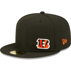 Cincinnati Bengals New Era Flawless 59FIFTY Fitted Hat - Black outlet