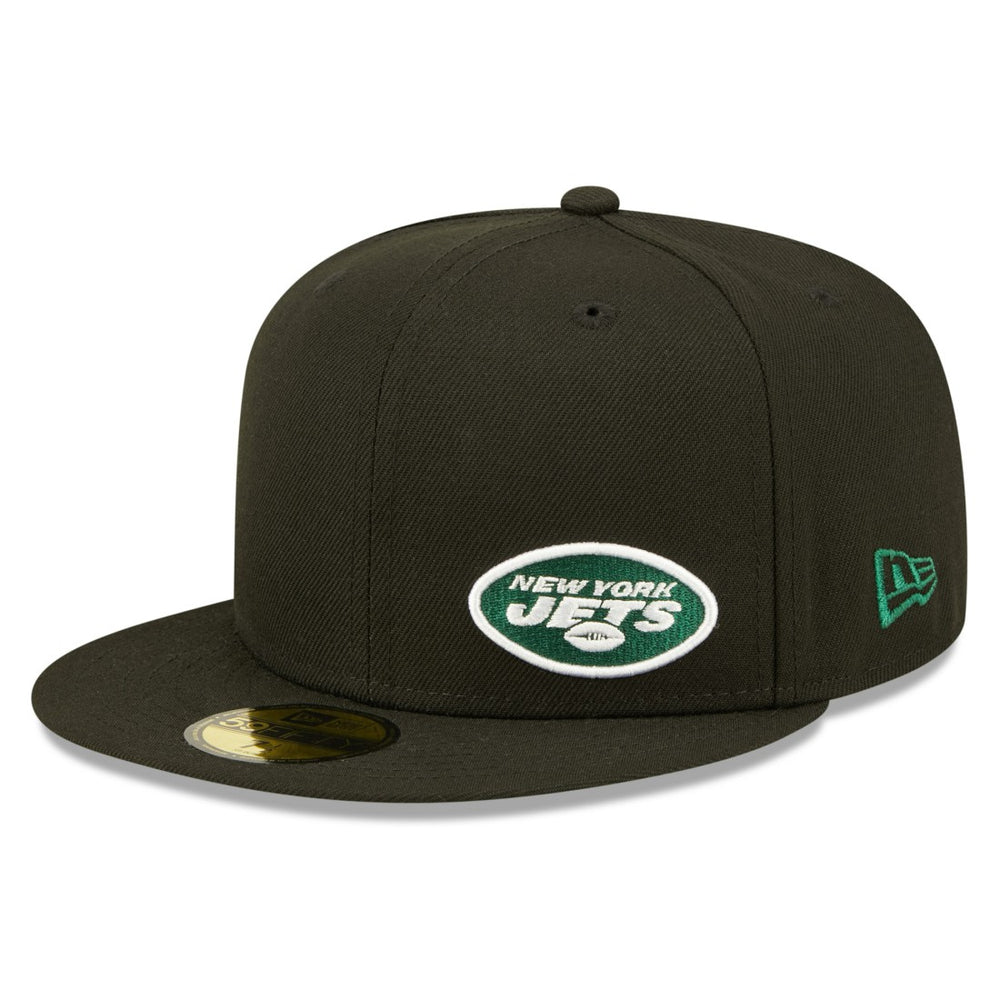 New York Jets New Era Flawless 59FIFTY Fitted Hat - Black outlet