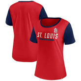 St. Louis Cardinals Women's Mound T-Shirt Red