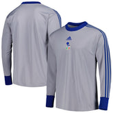 Italy National Team Football Icon Goalkeeper Jersey - Gray outlet