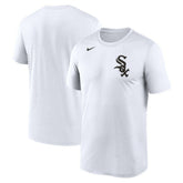 Chicago White Sox Wordmark Legend Performance Big & Tall T-Shirt White