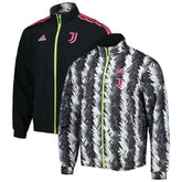Juventus 2022/23 On-Field Team Logo Anthem Reversible Full-Zip Jacket Discount - Black