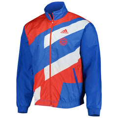 Bayern Munich 2022/23 On-Field Team Logo Anthem Reversible Full-Zip Jacket - Blue for sale