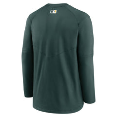 Athletics Authentic Collection Logo Performance Long Sleeve T-Shirt Green
