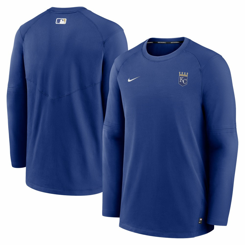 Kansas City Royals Authentic Collection Logo Performance Long Sleeve T-Shirt Royal