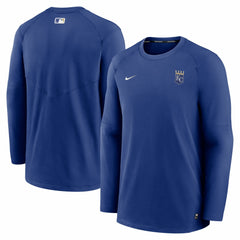 Kansas City Royals Authentic Collection Logo Performance Long Sleeve T-Shirt Royal