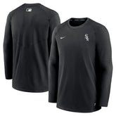 Chicago White Sox Authentic Collection Logo Performance Long Sleeve T-Shirt Black