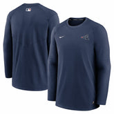 Chicago White Sox Authentic Collection Logo Performance Long Sleeve T-Shirt Navy