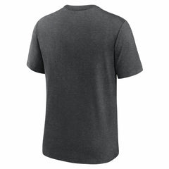 Milwaukee Brewers Authentic Collection Early Work Tri-Blend Performance T-Shirt Heather Charcoal