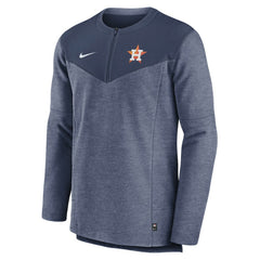 Houston Astros Authentic Collection Game Time Performance Half-Zip Top Navy