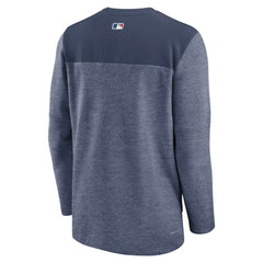 Tampa Bay Rays Authentic Collection Game Time Performance Half-Zip Top Navy