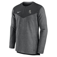Chicago White Sox Authentic Collection Game Time Performance Half-Zip Top Black