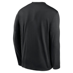 Baltimore Orioles Authentic Collection Team Logo Legend Performance Long Sleeve T-Shirt Black