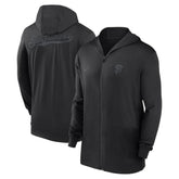 San Francisco Giants Authentic Collection Travel Performance Lightweight Full-Zip Hoodie Black