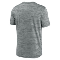 Los Angeles Dodgers Authentic Collection Velocity Performance Practice T-Shirt Heather Gray