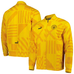 Manchester City Pre-Match Raglan Full-Zip Training Jacket - Yellow outlet