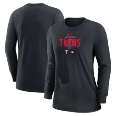 Minnesota Twins Women's Authentic Collection Legend Performance Long Sleeve T-Shirt -