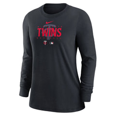 Minnesota Twins Women's Authentic Collection Legend Performance Long Sleeve T-Shirt -
