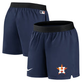 Houston Astros Women's Authentic Collection Team Performance Shorts Navy