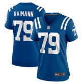 Bernhard Raimann Indianapolis Colts Women's Player Game Jersey - Royal for sale