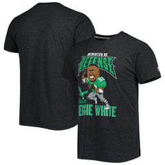 Reggie White Philadelphia Eagles Homage Unisex Unisex Caricature Retired Player Tri-Blend T-Shirt - Heather Black on sale