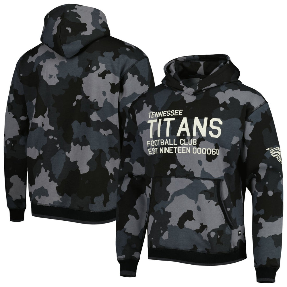 Tennessee Titans The Wild Collective Camo Pullover Hoodie - Black cheap