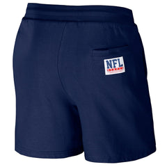 New England Patriots NFL x Staple Throwback Vintage Wash Fleece Shorts - Navy discount