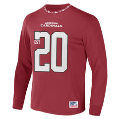 Arizona Cardinals NFL x Staple Core Team Long Sleeve T-Shirt - Red on sale