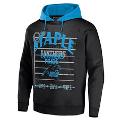 Carolina Panthers NFL x Staple Throwback Vintage Wash Pullover Hoodie - Black sale