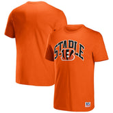 Cincinnati Bengals NFL x Staple Logo Lockup T-Shirt - Orange for sale