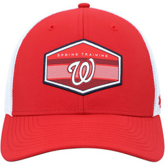 Washington Nationals Spring Training Burgess Trucker Adjustable Hat Red/White