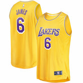 LeBron James Los Angeles Lakers 2021/22 Fast Break Replica Jersey - Icon Edition - Gold sale