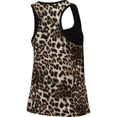 San Francisco Giants Majestic Threads Women's Leopard Tank Top Black