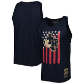 Texas Rangers Cooperstown Collection Stars and Stripes Tank Top Navy