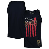 Washington Nationals Cooperstown Collection Stars and Stripes Tank Top Navy