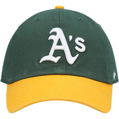 Athletics Clean Up Adjustable Hat Green