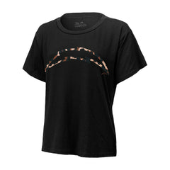 Justin Herbert Los Angeles Chargers Majestic Threads Women's Leopard Player Name & Number T-Shirt - Black cheap