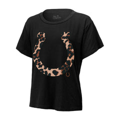 Jonathan Taylor Indianapolis Colts Majestic Threads Women's Leopard Player Name & Number T-Shirt - Black sale